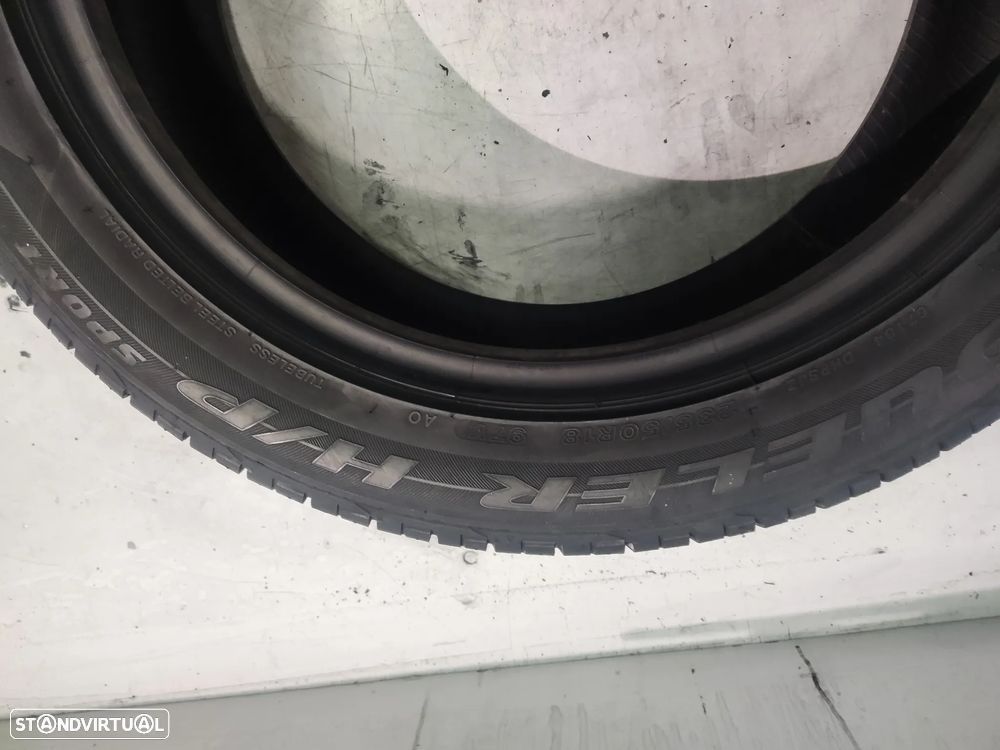 2 pneus semi novos bridgestone 235-50r18 oferta dos portes