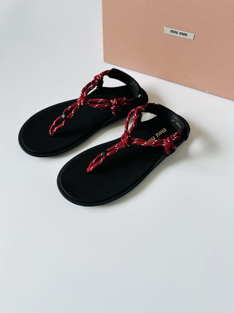 sandały damskie Miu Miu