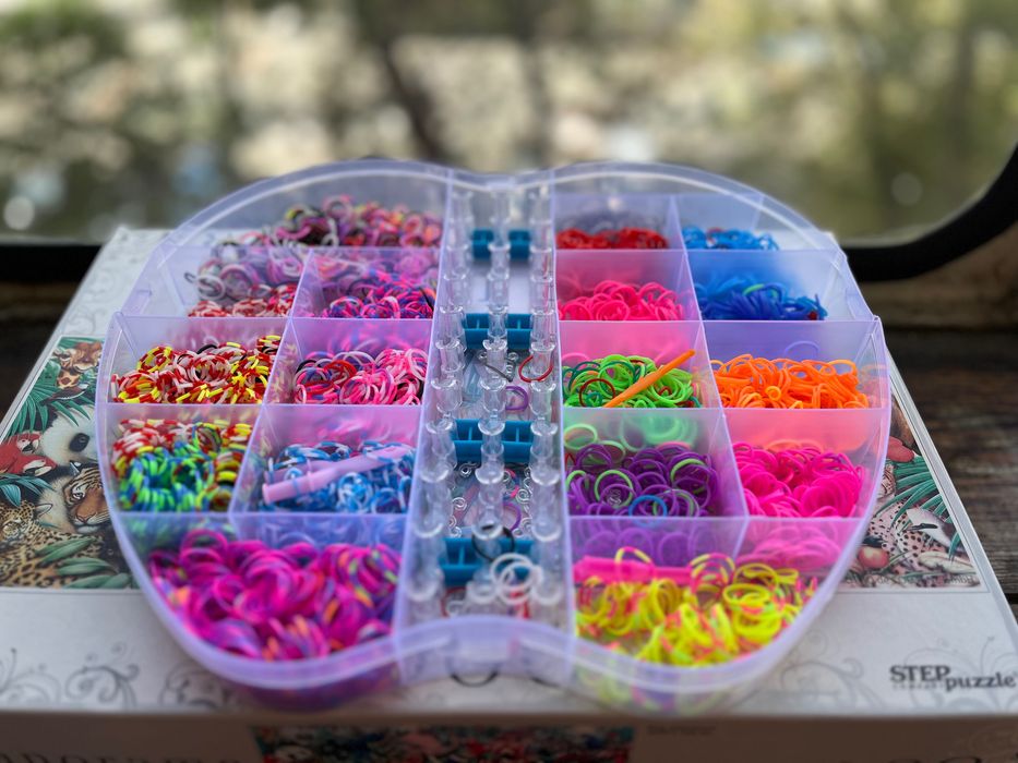 Набір для плетіння браслетів, 18 кольорів