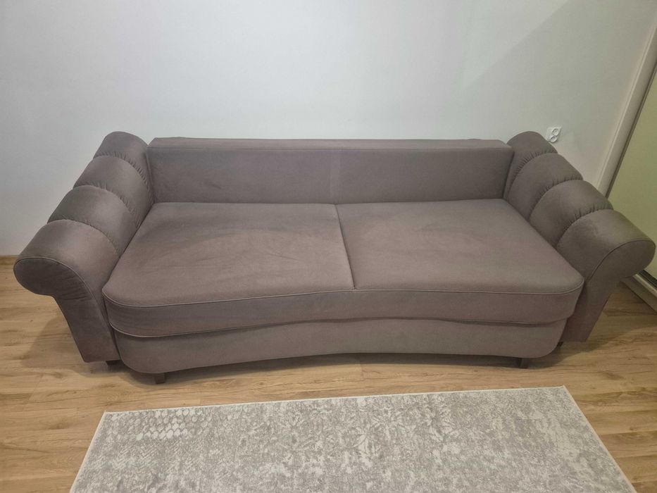 Sofa rozkładana trzyosobowa z funkcją spania