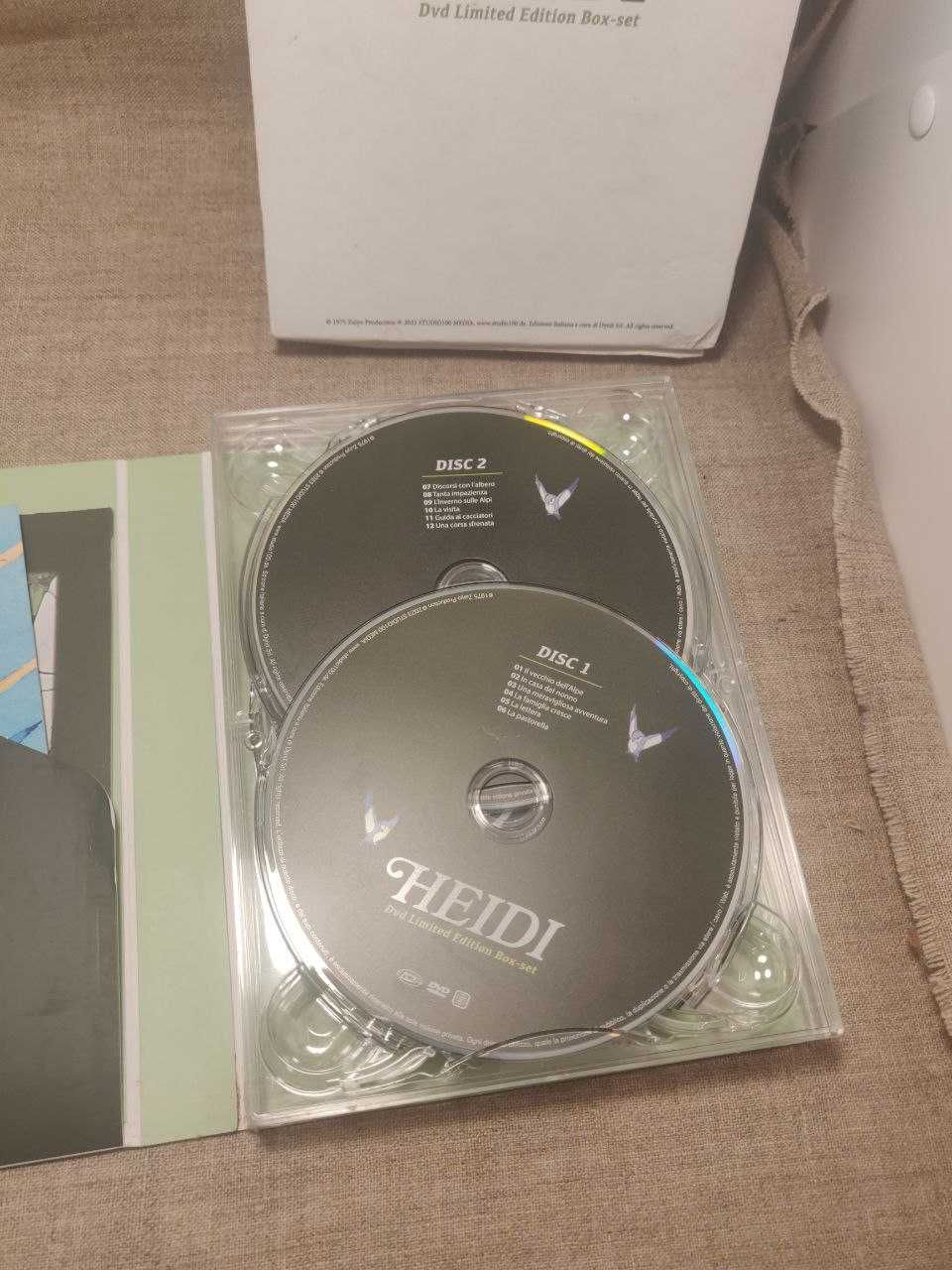 Heidi аніме dvd диски anime