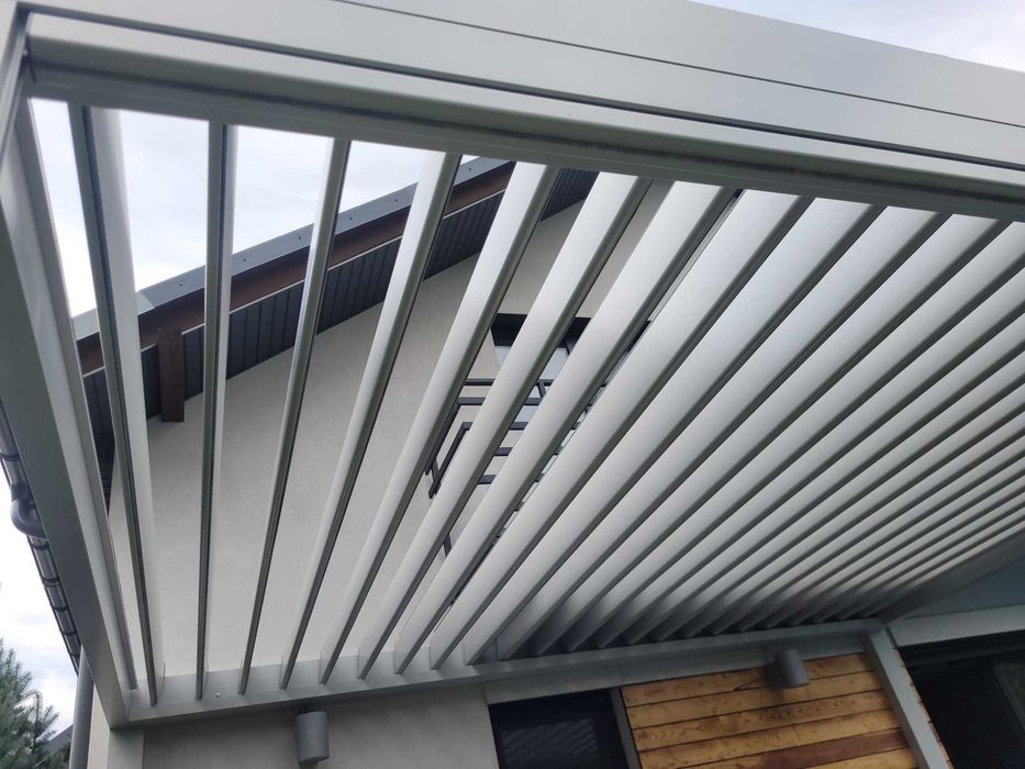 Pergola lamelowa aluminiowa 400x300 Polski Producent różne wymiary