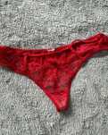 Stringi czerwone damskie sexy red lingerie s koronka