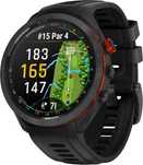 Garmin Approach S70 47mm B. Ceramic Bezel w. Black S. Band