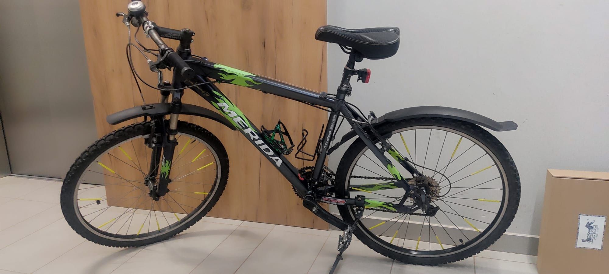 Rower MTB MERIDA ATHENS SILVER, Deore XT, blokadą skoku