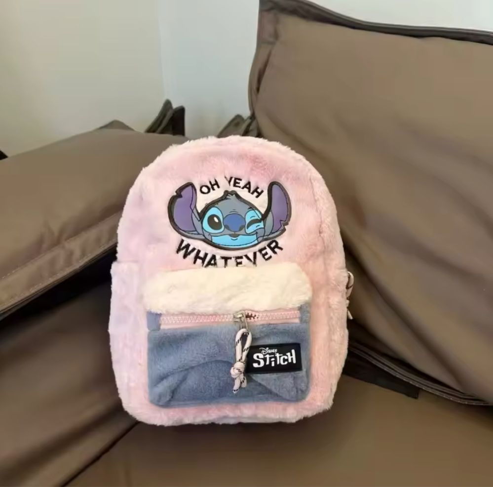 Милый и мягкий рюкзак Stitch/Стіч/Стич