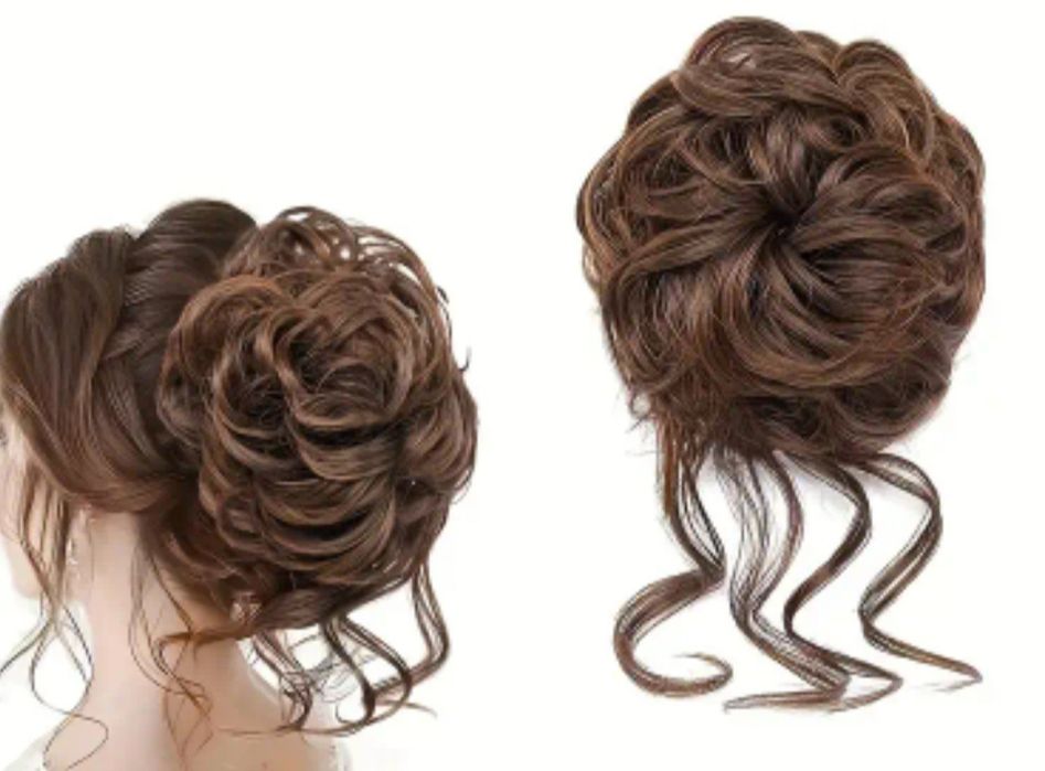 Перука-пучок, шиньйон для сотворения зачіски