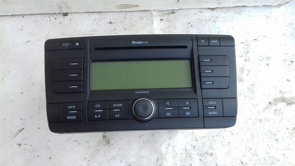 RADIO RADIOODTWARZACZ CD 1Z0035156A SKODA OCTAVIA II 2 04-