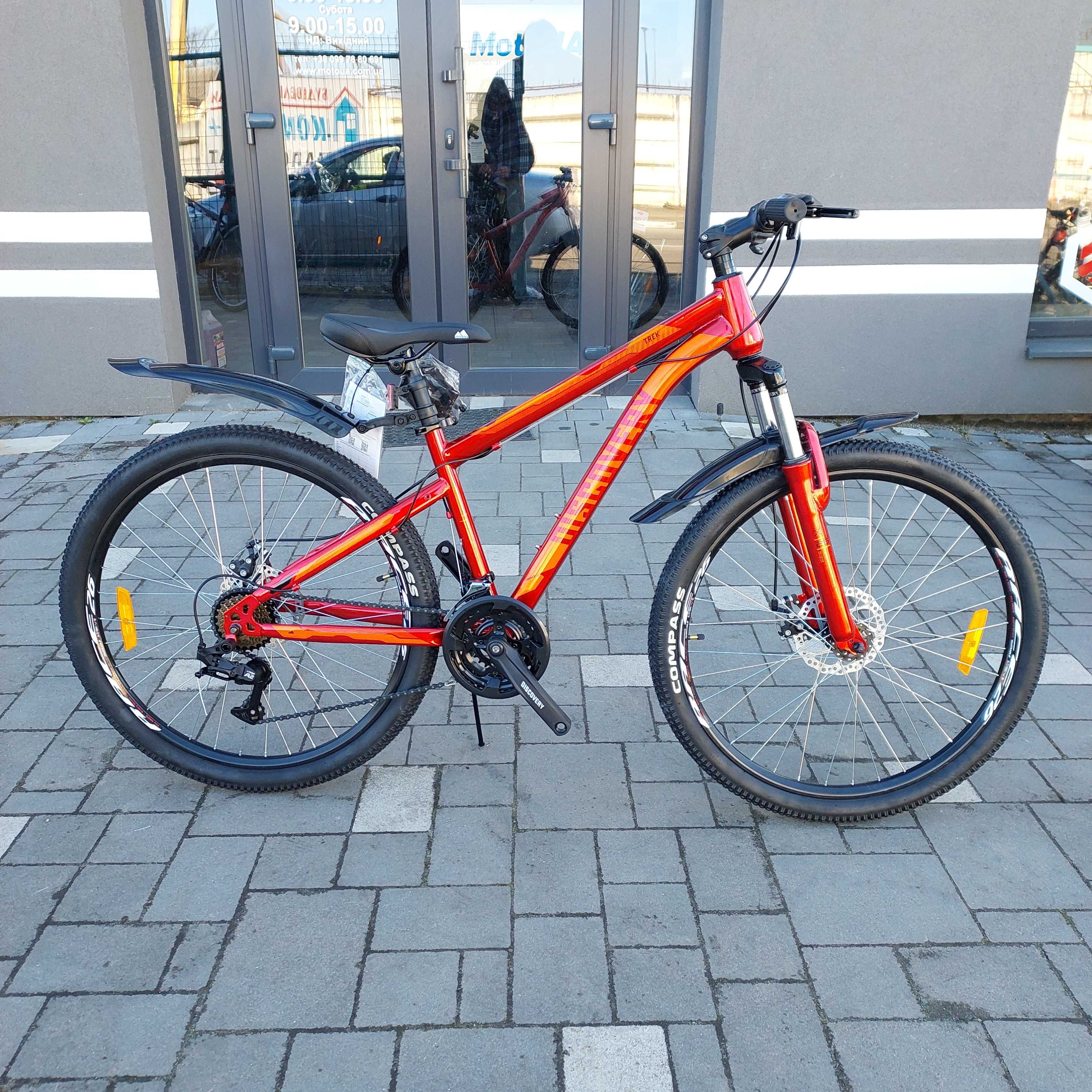 Велосипед ST 26 Discovery TREK AM DD рама-15" червоний, сталь