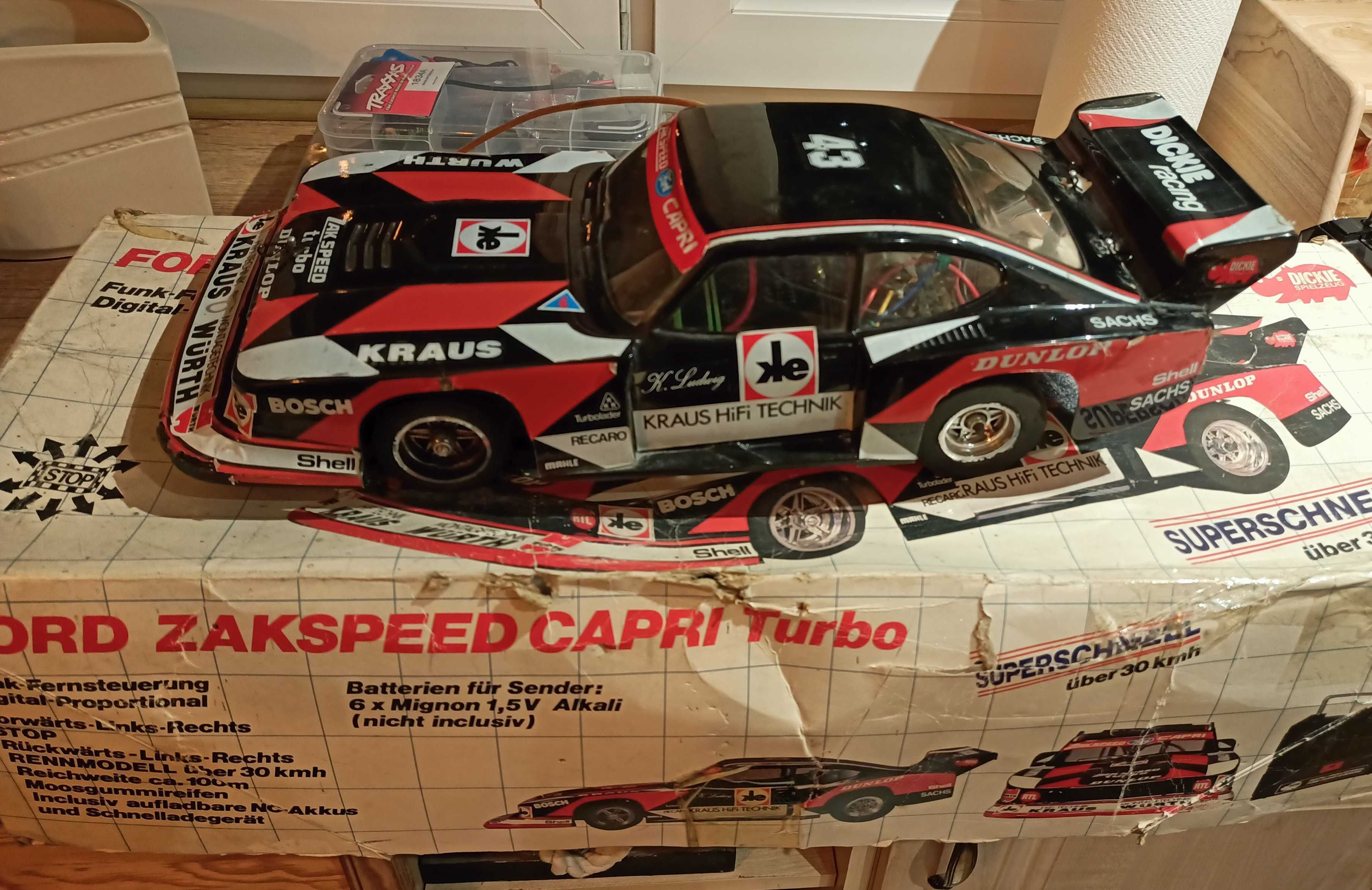 Model RC Ford Zakspeed Capri Dickie Toys. Zamienię.