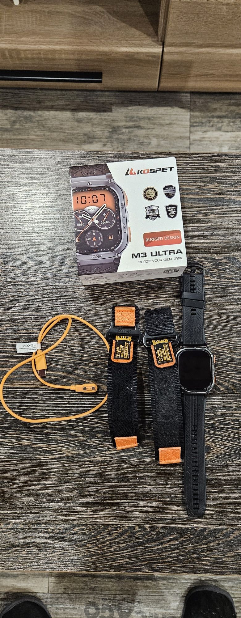 Продам годинник Kospet Tank M3 Ultra