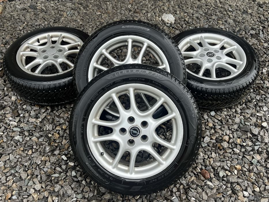 Alumfelgi Ronal Irmsher 5x110 OPEL 16’’ - Oryginalne + Opony 205\55\16