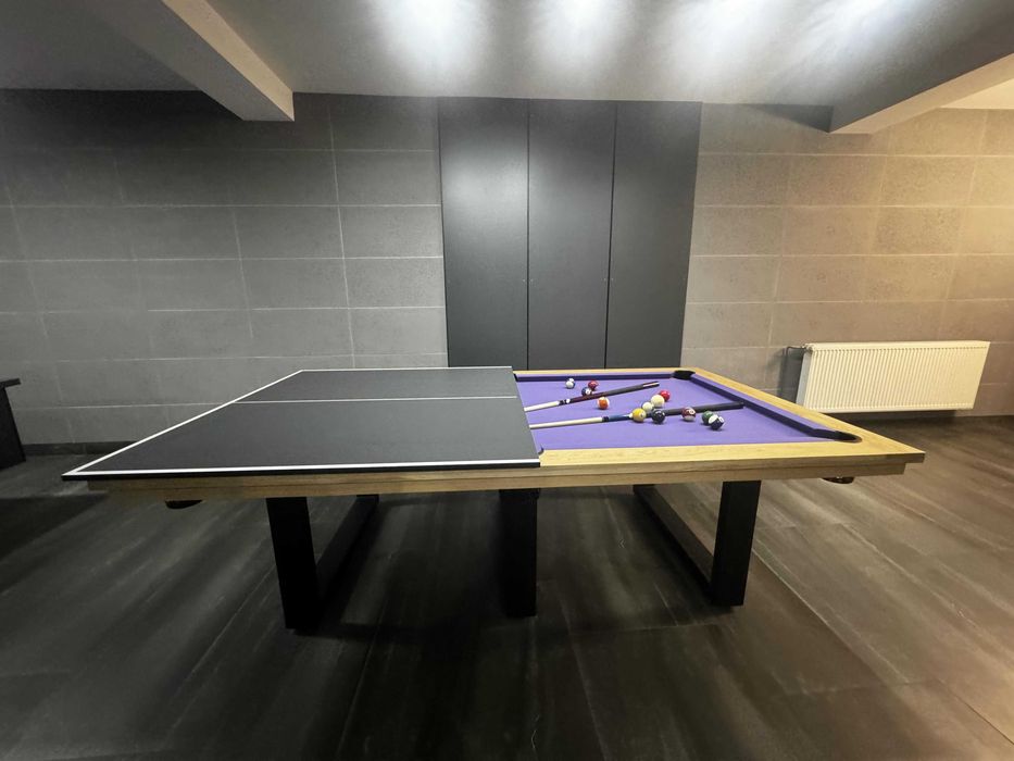 Stół Bilardowy BERGAMO 8 ft   z  blatem nakrywającym