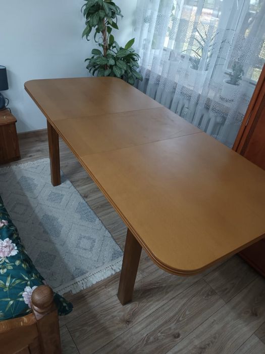 Stół drewniany rozkładany 140/180 x 80