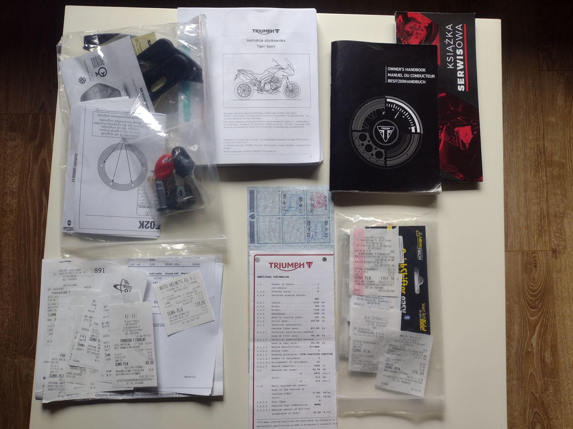 Triumph Tiger 1050 Sport, quickshifter, TC, ABS, tempomat