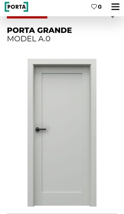 Skrzydło drzwiowe PORTA GRANDE prawe