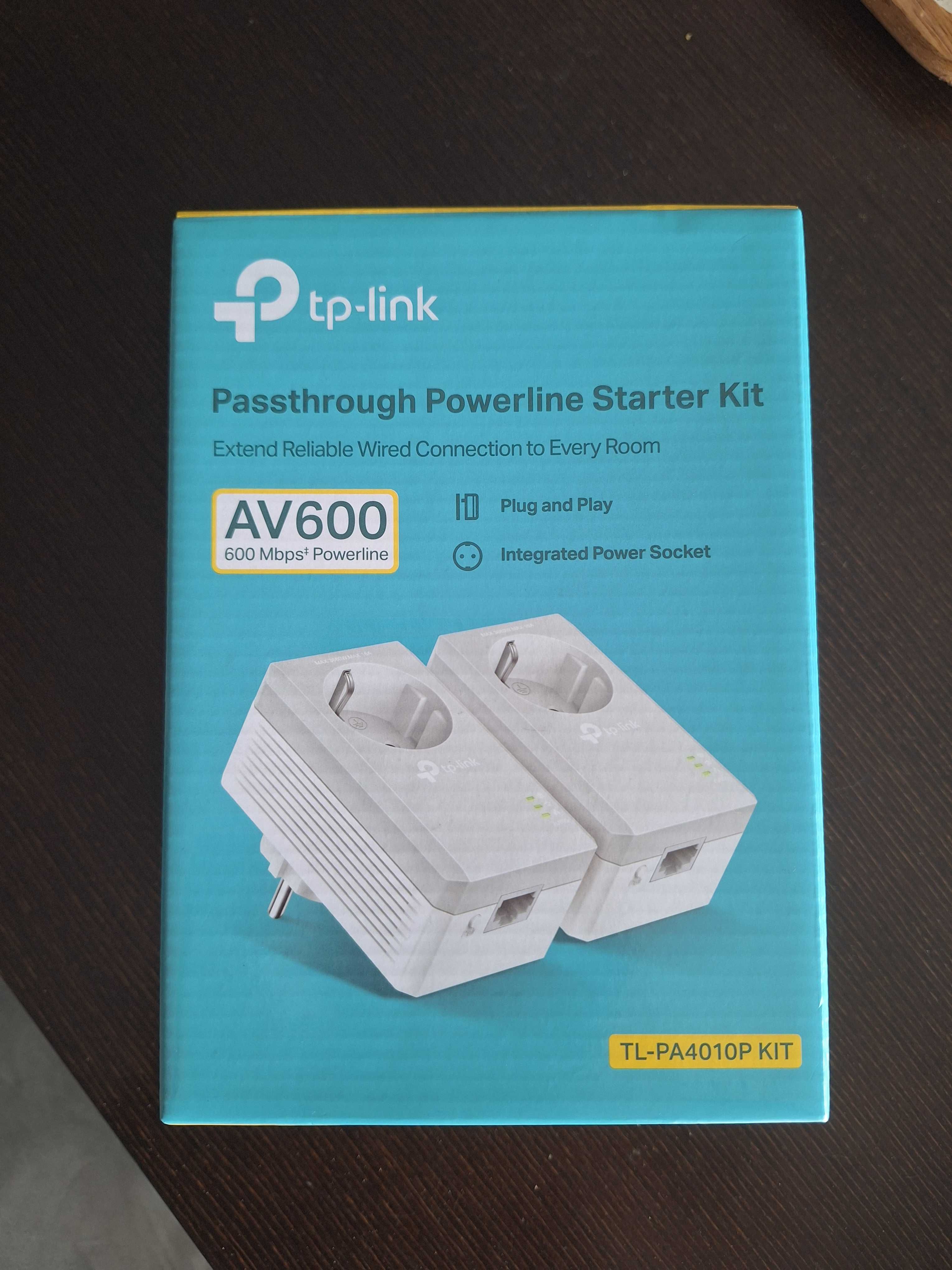 Powerline TP-LINK TL-PA4010P Kit (AV600) (Novo)
