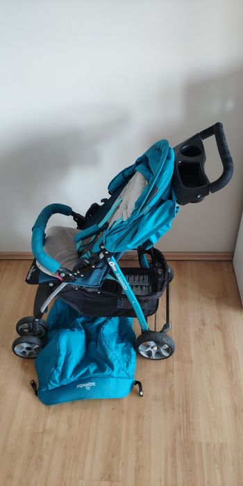 Wózek spacerówka z opcją leżenia Baby Design i specjalną wkładką
