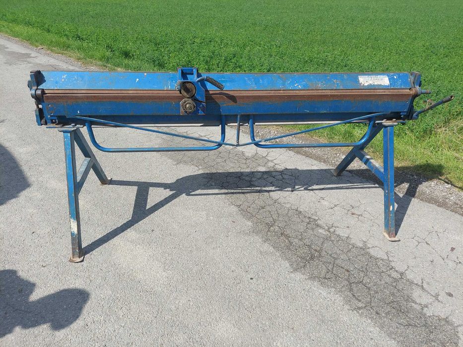 Giętarka Zaginarka Krawędziarka 2,14m Nóż krążkowy Nożyce Transport