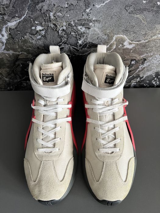 Кросівки чоловічі Asics Onitsuka Tiger Big Logo Mid White Red Black45р