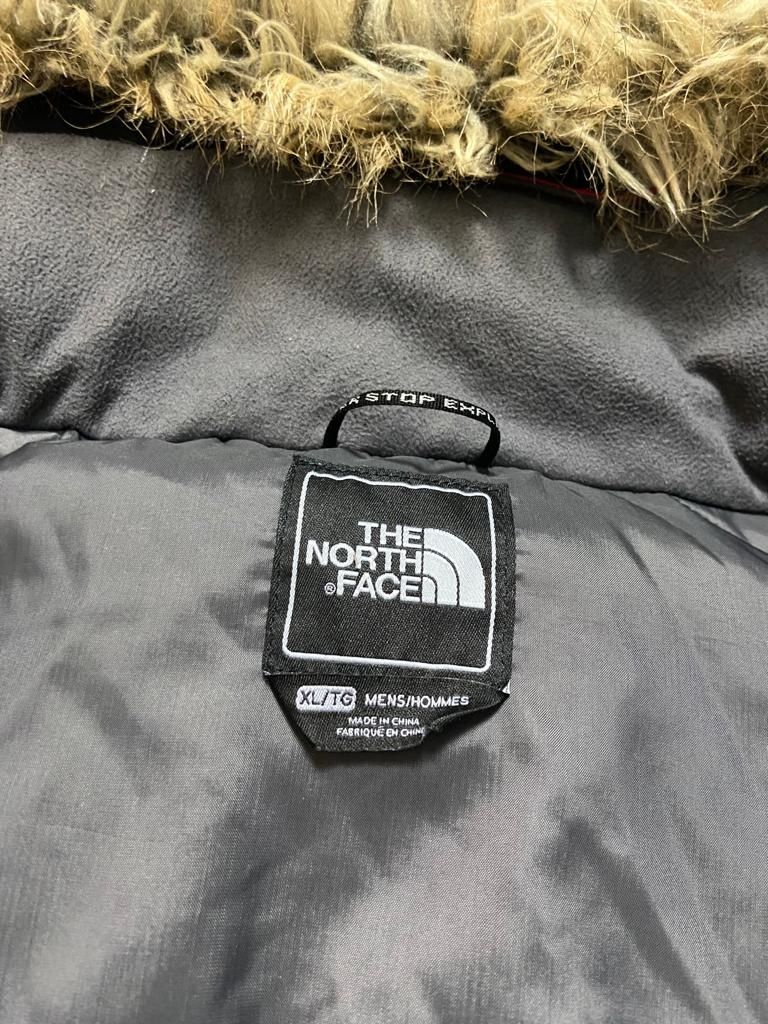 Kurtka Parka Zimowa The North Face MCMURDO czerwona rozmiar XL