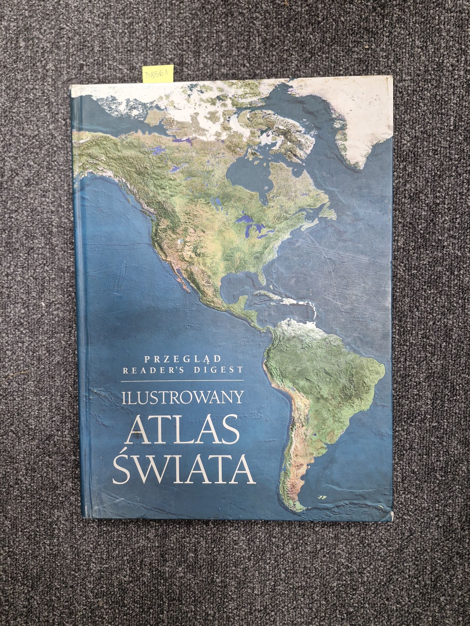 8561. "Ilustrowany atlas świata " Readers Digest