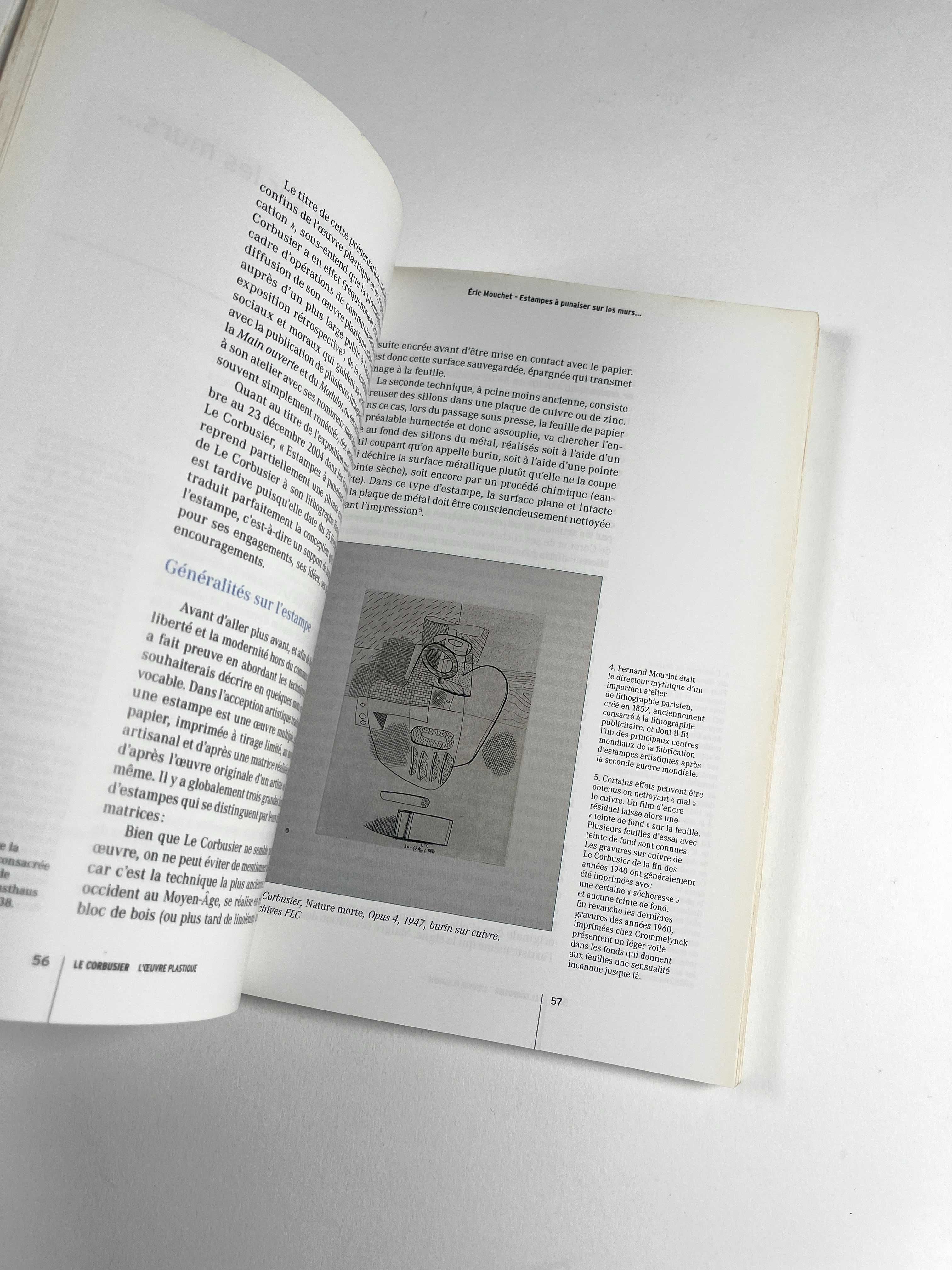 Le Corbusier L'œuvre plastique 2005 Livro