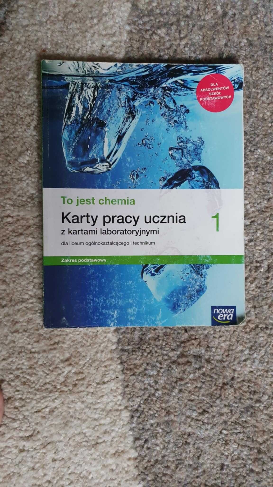Karty Pracy do Chemii Liceum/Technikum klasa 1 zakres podstawowy