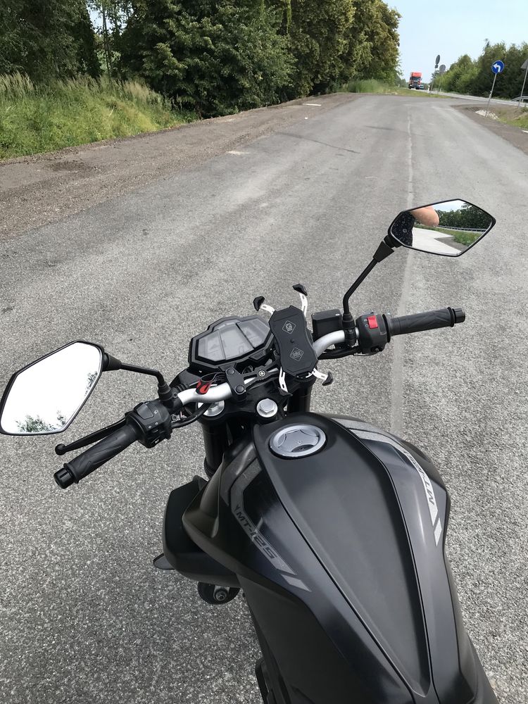 yamaha mt125 2k19r, nowy napęd, wydech storm