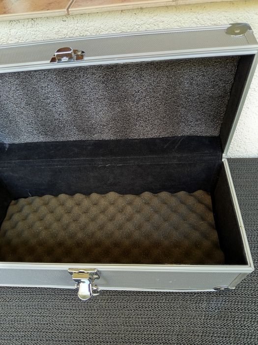 Skrzynka przenośna narzędziowa Duża Alu. wielofunkcyjna 36x15x15,5 cm