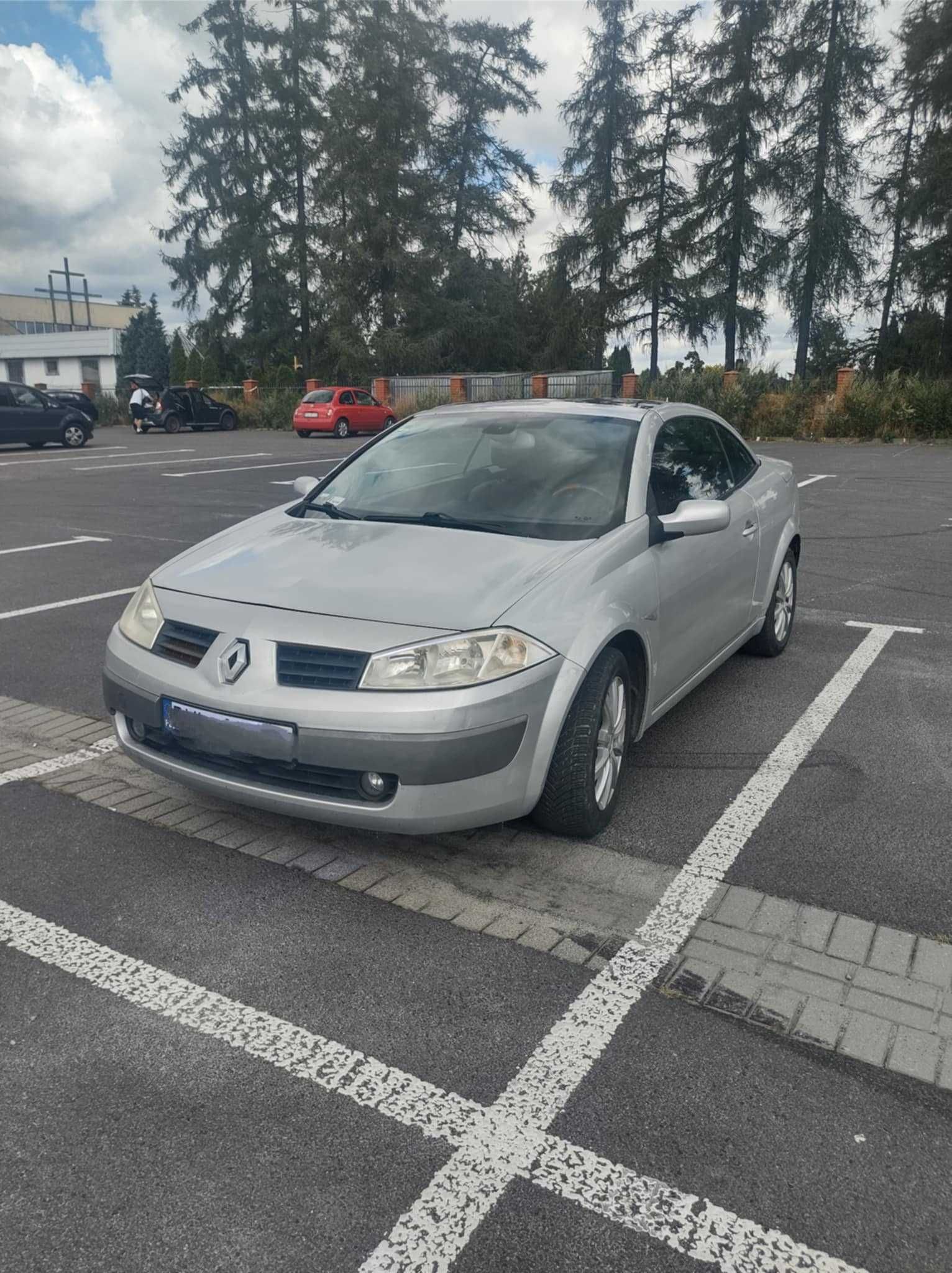 Sprzedam Renault MEGANE CC 2.0 CABRIO, stan BDB, NOWY PRZEGLĄD! 2005 r