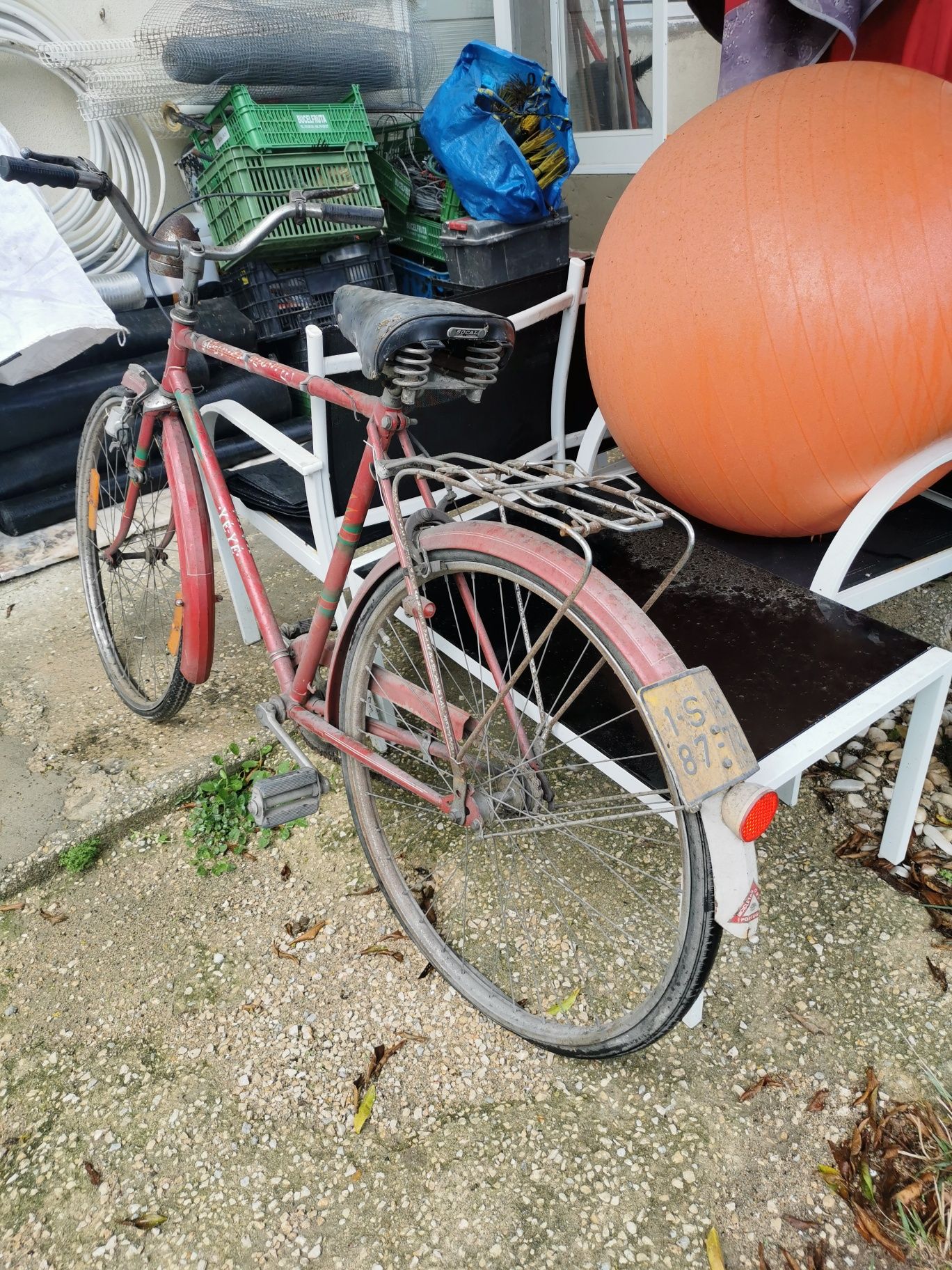 Bicicletas Pasteleiras Antigas - Ye-Ye - Matrícula