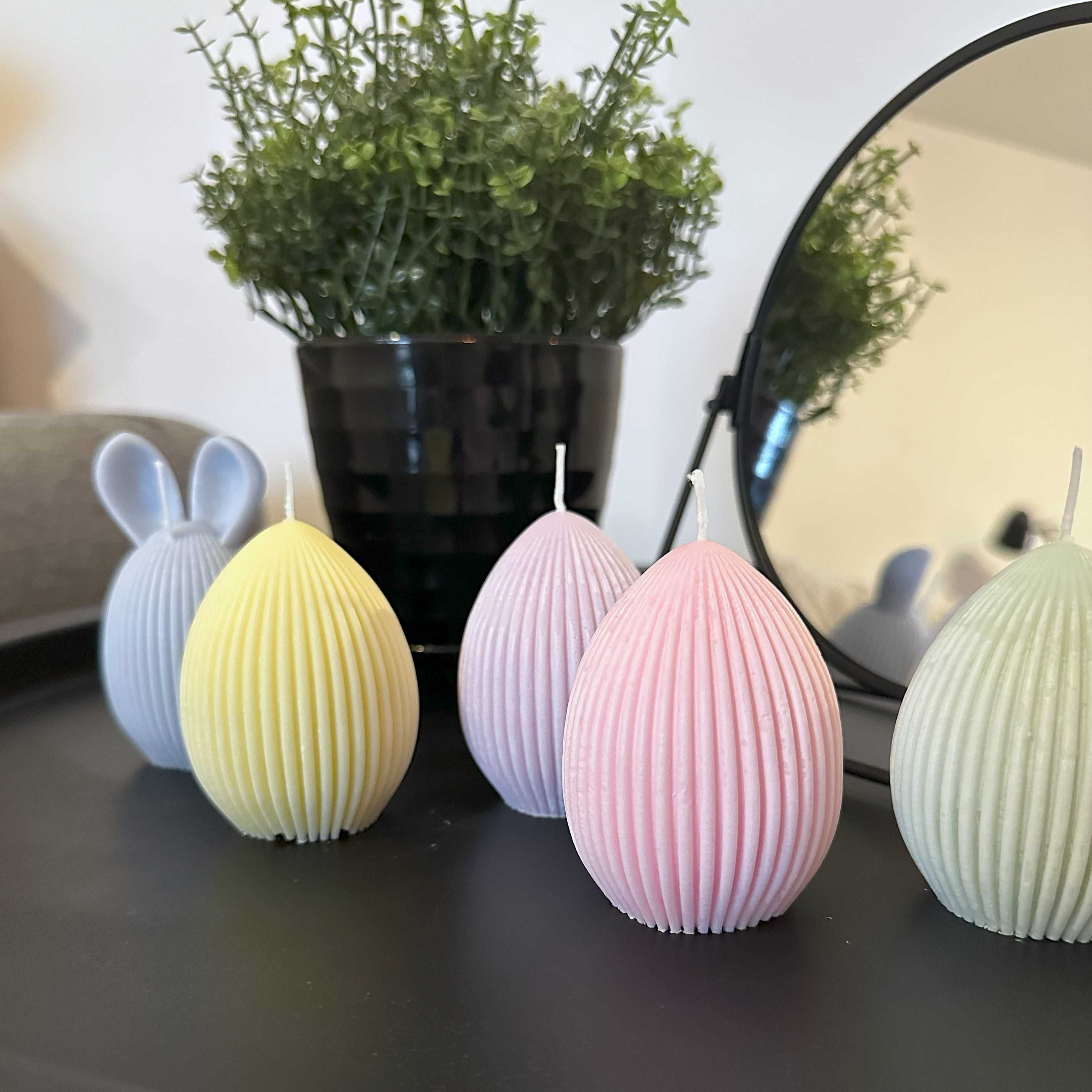 Zestaw świec sojowych Wielkanoc HandMade