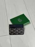Czarny cardholder Goyard