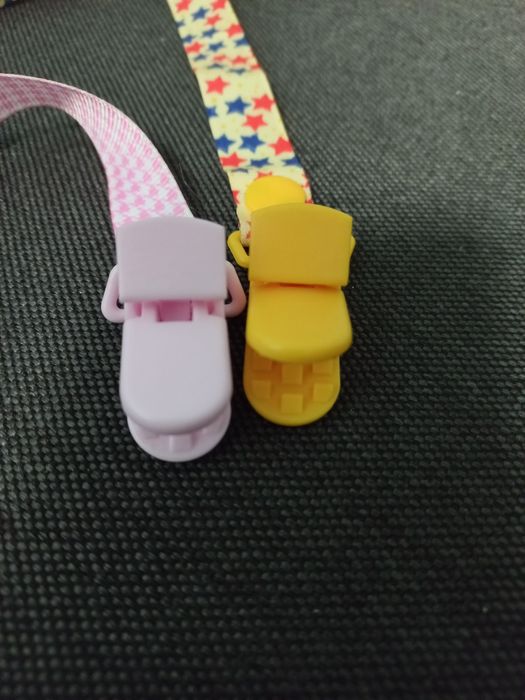 Тримач для пустушки/гризунка/ніблеру/брязкальця з кліпсою Різнок