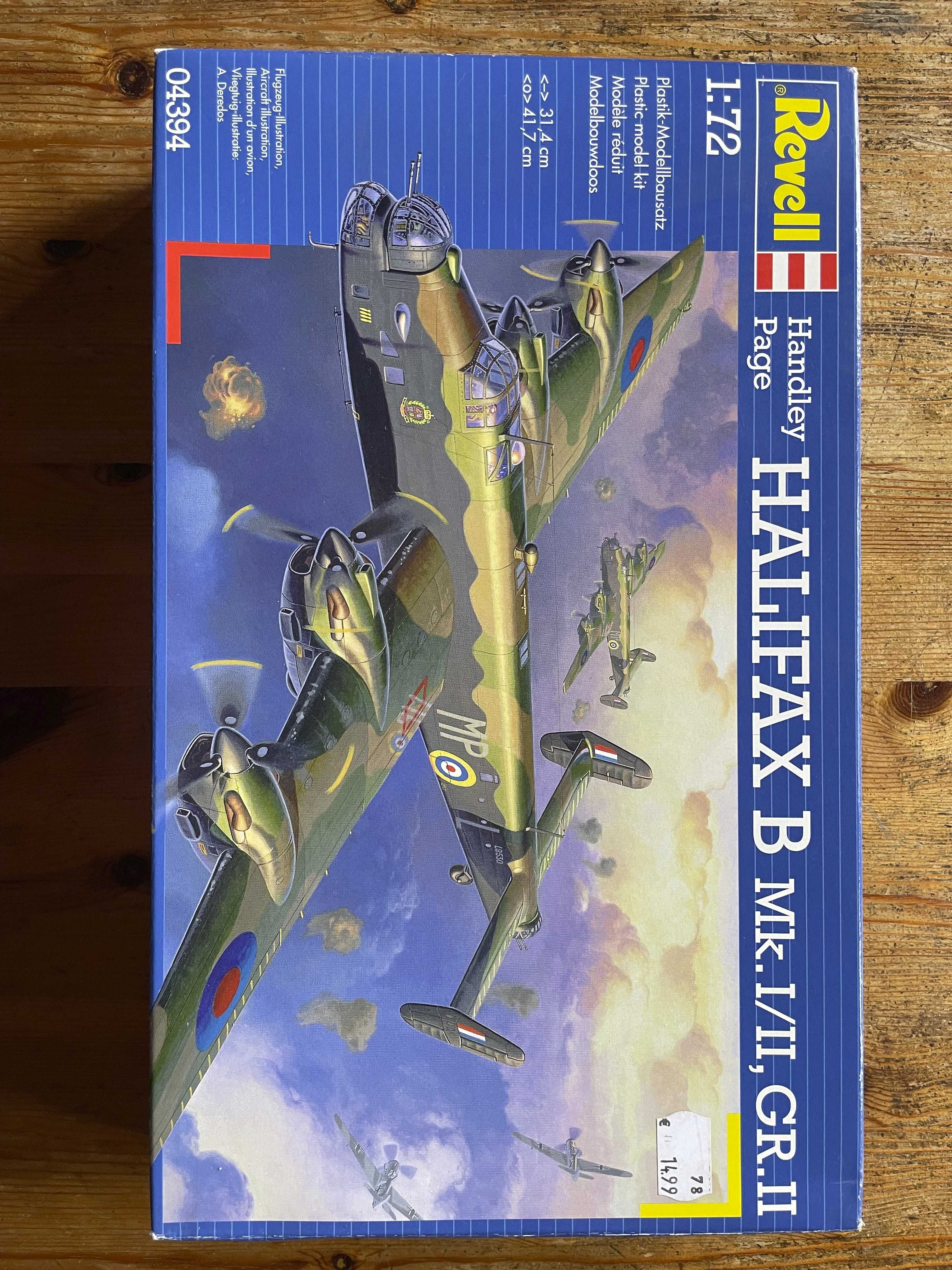 Revell 04394 Handley Page Halifax B.I/B.II/GR.II 1:72 model