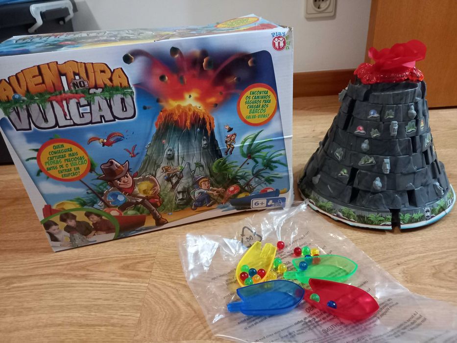 Jogo Aventura no Vulcão