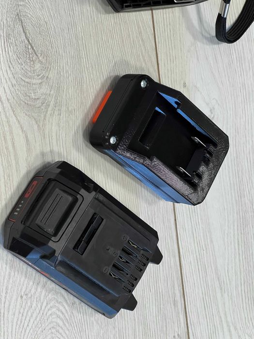 Адаптер перехідник з інструменту Dnipro m на акб Skil 3д друк