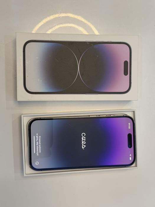 iPhone 14 PRO 256gb + pokrowce + pudelko
