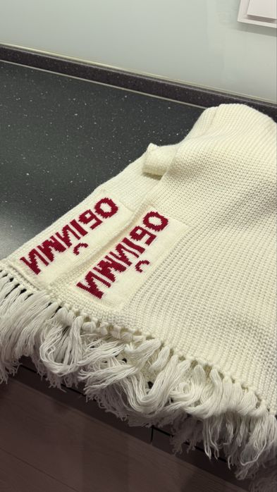 Довгий теплий шарф one by one