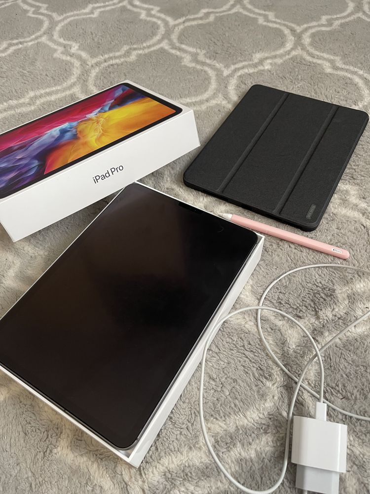 iPad Pro 128GB 11 inch space gray CAŁY ZESTAW