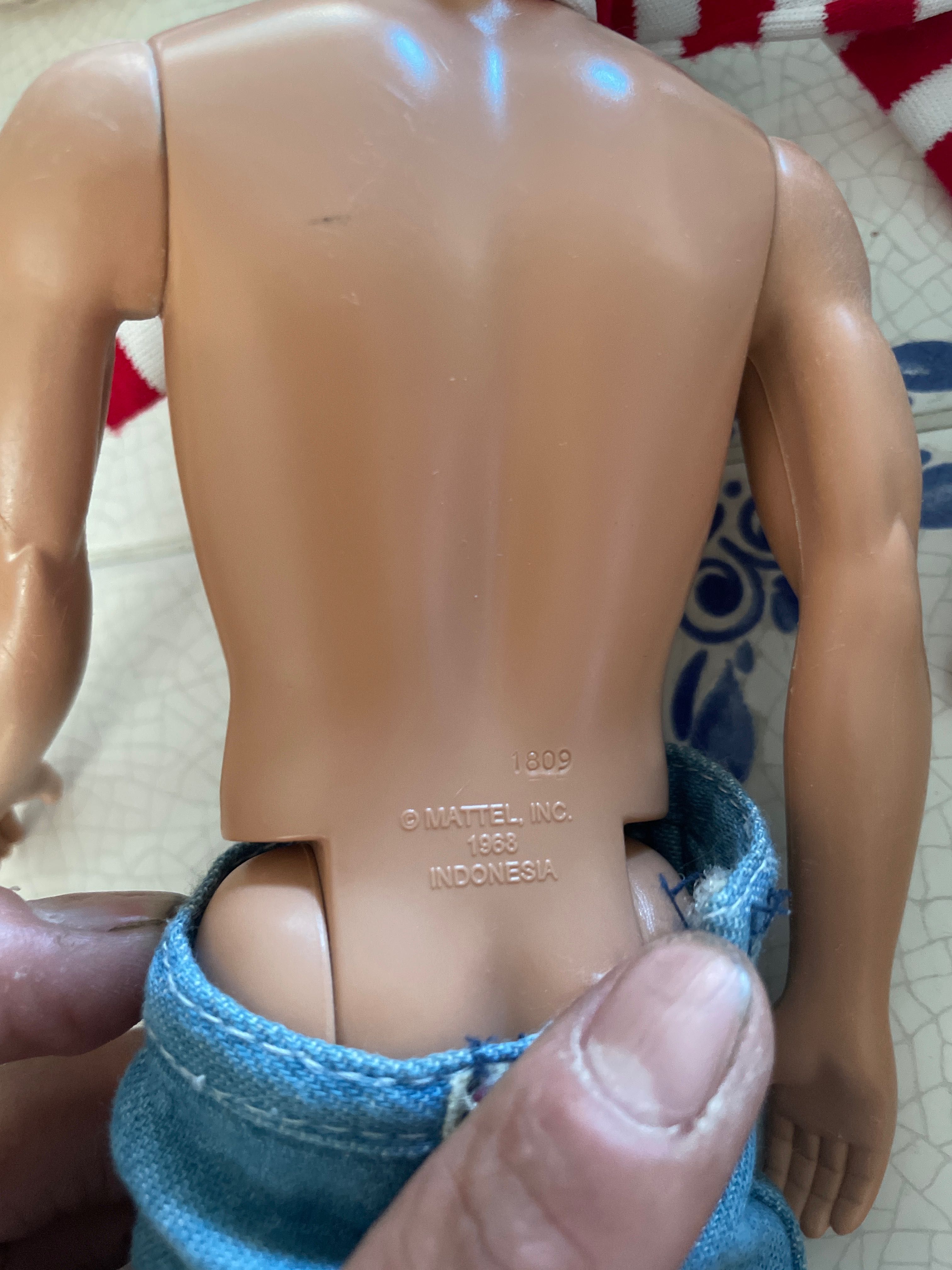 2 kens da barbie de 1968 antigo