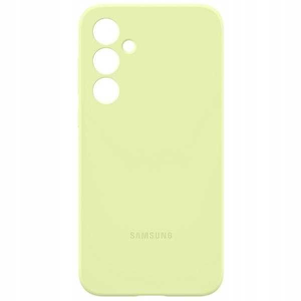 silikonowe etui Samsung Silicone Cover lime do Galaxy A35 5G