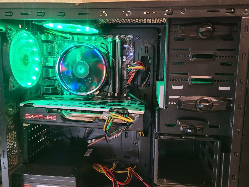 Ігровий ПК. "РетроТитан V2.0". RX580, i5, 16 GB, SSD, Доставка по міст
