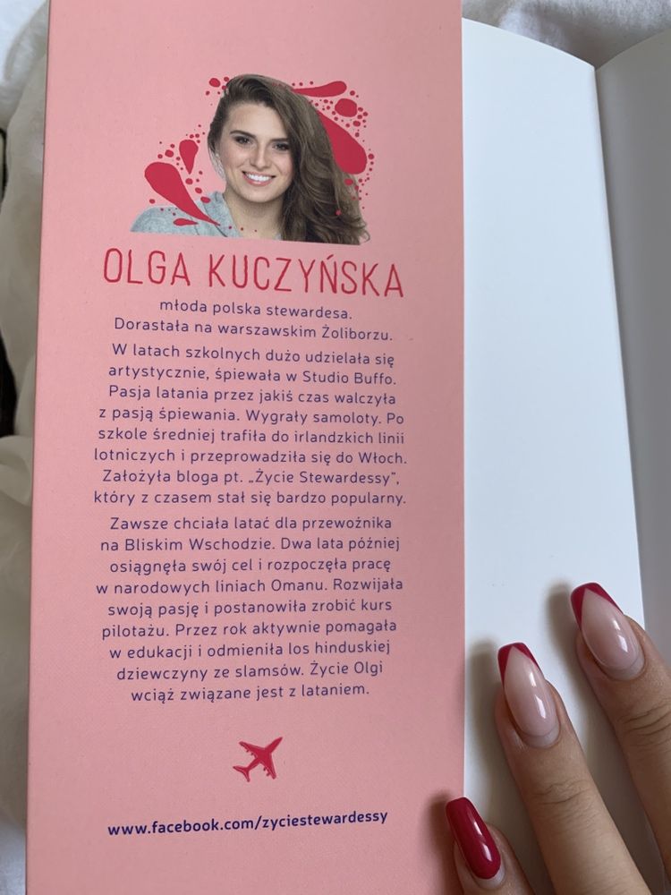 Życie stewardesy Olga kuczynska książka młodzieżowa podróże national g