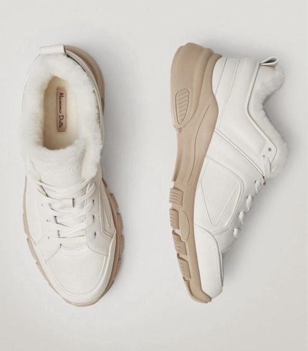 Зимові теплі кросівки Massimo Dutti, р.41 (2 пари)