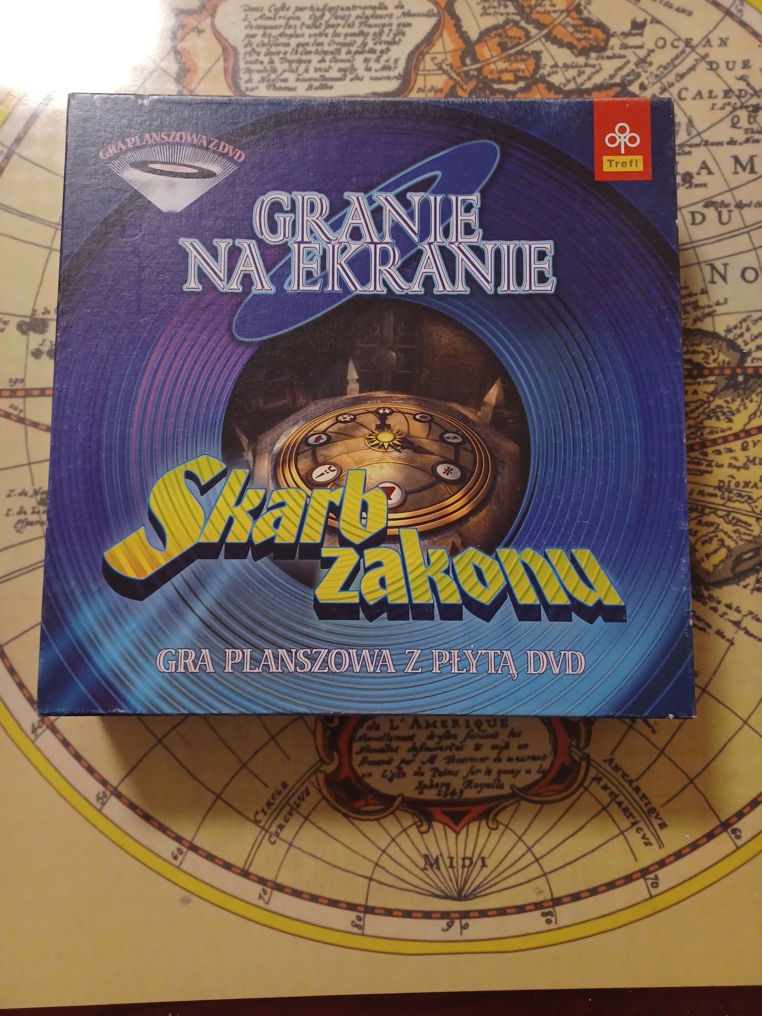 Gra planszowa z DVD Skarb Zakonu