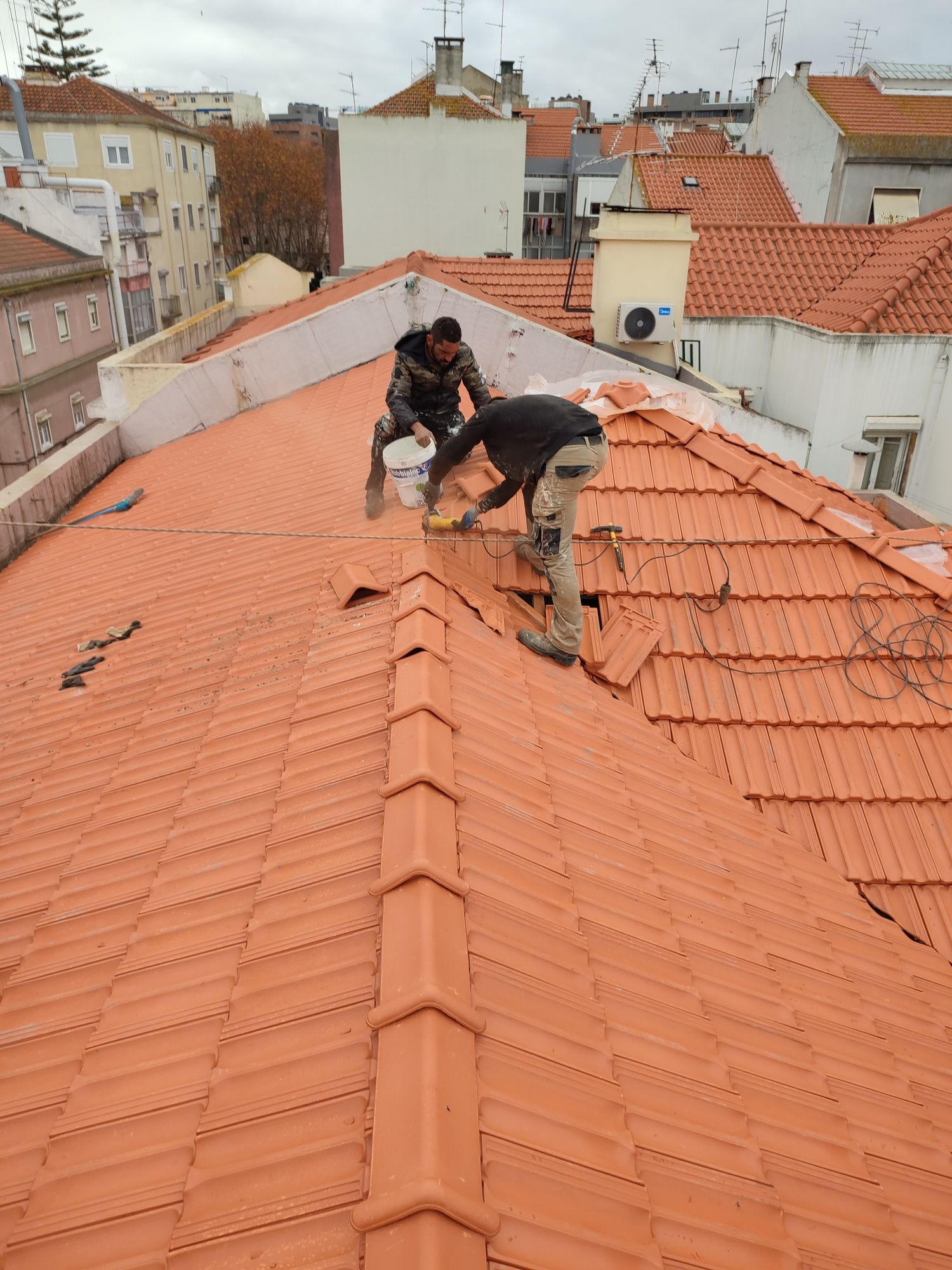 Troca e recuperação de telhados