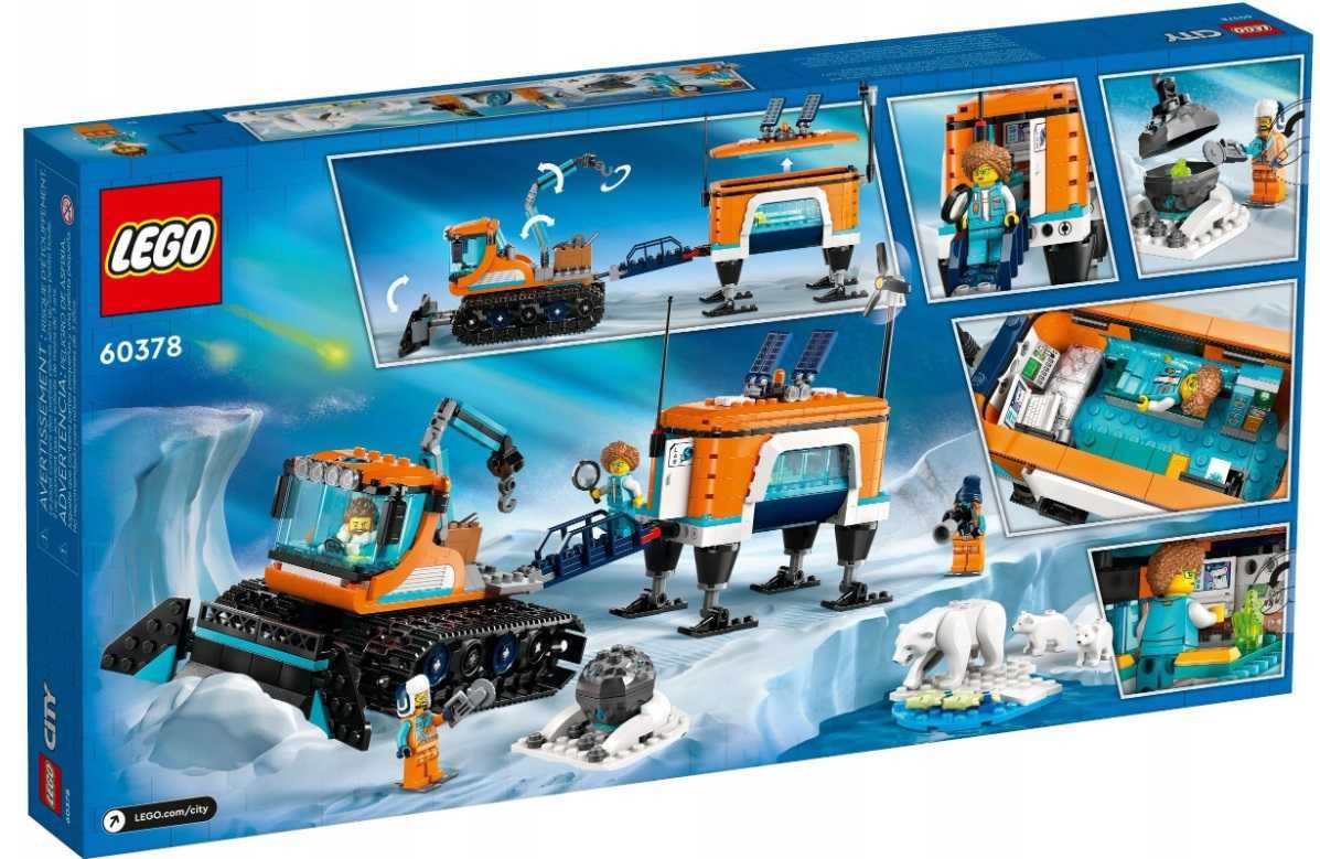 LEGO City 60378 Ciężarówka i laboratorium badawcze