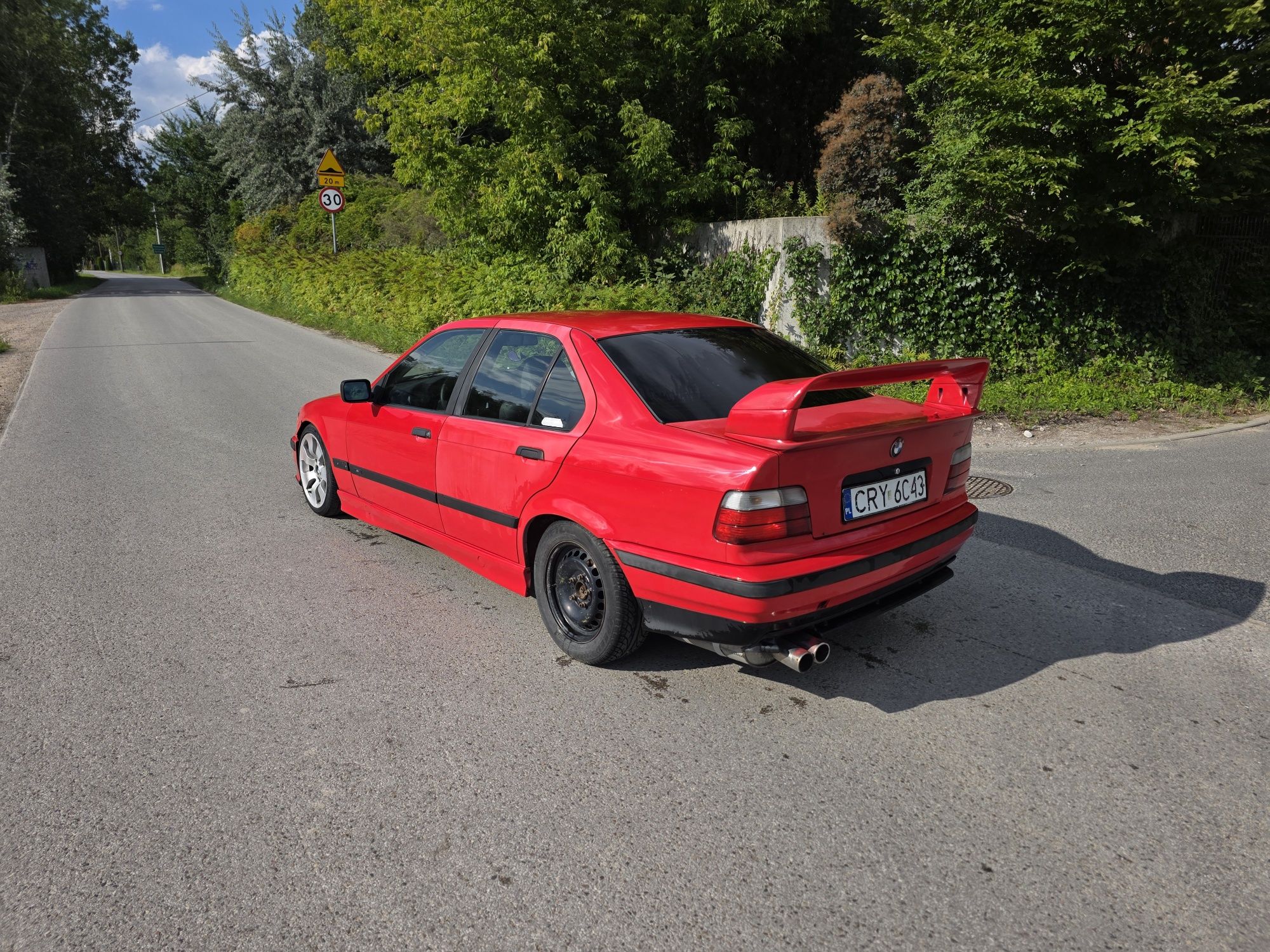 Bmw e36 316i LPG M PAKIET hellrot/Skóry/naba/klima/komputer/zamiana